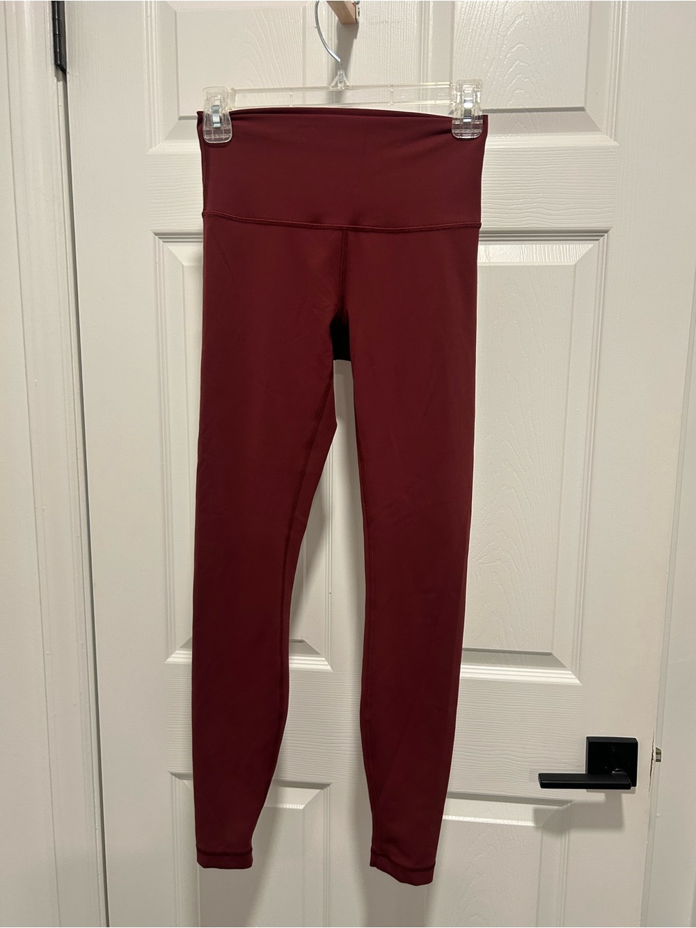 Lululemon Wunder Train High-Rise Tight 28" - Red Merlot
